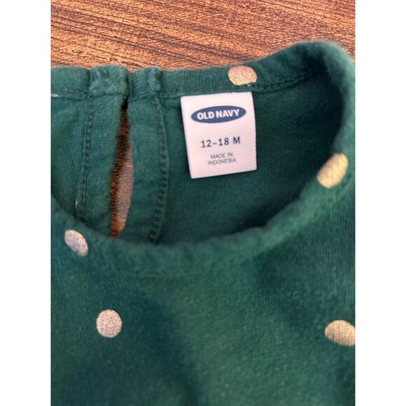 OLD NAVY Girl’s Printed Long Sleeve Jumpsuit / Size: 12-18 Months - Picture 3 of 7